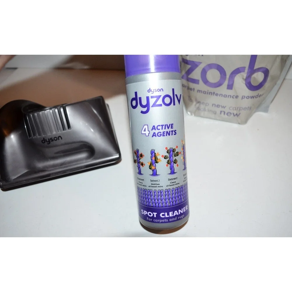 Dyson Zorb Carpet Powder 26.5oz Dysolv Spot Cleaner lot DC04 04 07 03